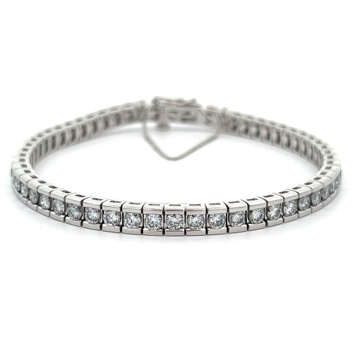 DIAMOND TENNIS BRACELET 4.10CT