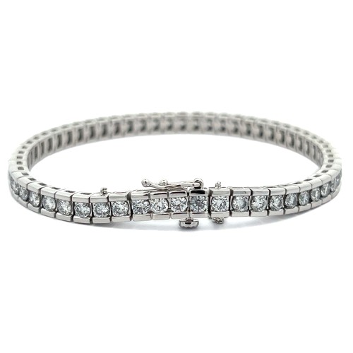 DIAMOND TENNIS BRACELET 4.10CT