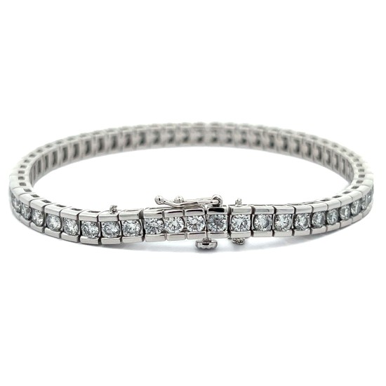 DIAMOND TENNIS BRACELET 4.10CT