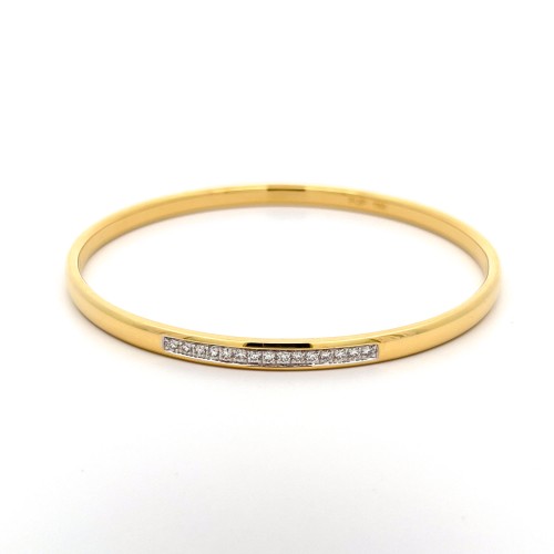CLASSIC DIAMOND SET BANGLE