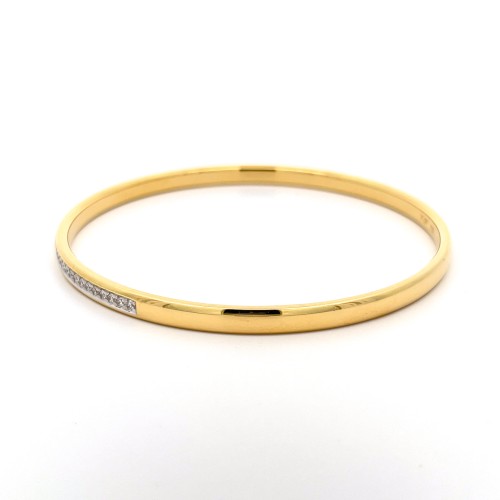 CLASSIC DIAMOND SET BANGLE