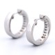 CLASSIC BAGUETTE CUT DIAMOND HOOP EARRINGS