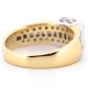 PRINCESS CUT DIAMOND DRESS RING 1.30CT