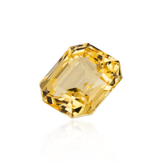 2.04ct Pastel Yellow Sapphire