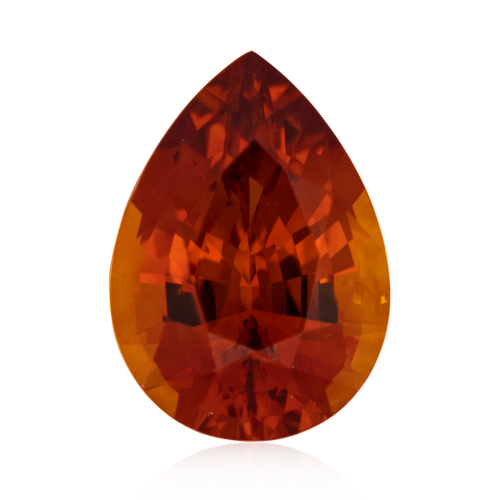 2.58ct Vivid Orange Sapphire