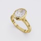 RUBOVER OVAL SOLITAIRE