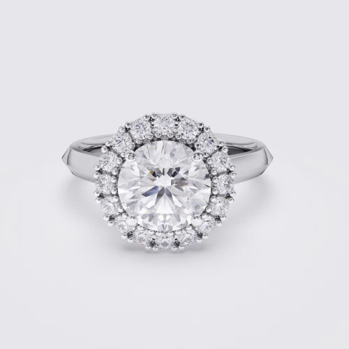CLASSIC ROUND HALO CLUSTER
