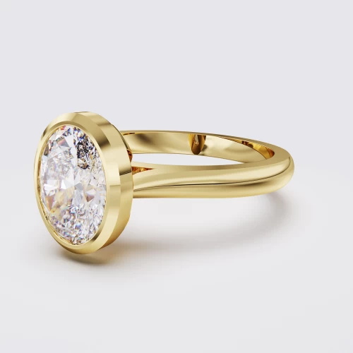 RUBOVER OVAL SOLITAIRE